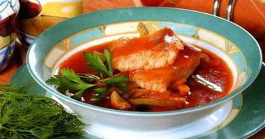 Рецепт Рыбной солянки с шампиньонами