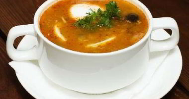 Рецепт Сборной грибной солянки