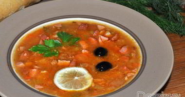 Рецепт Сборной мясной солянки