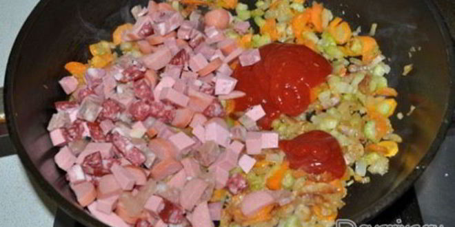 Рецепт сборной мясной солянки