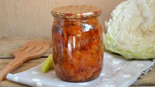 Рецепт Солянки из капусты на зиму