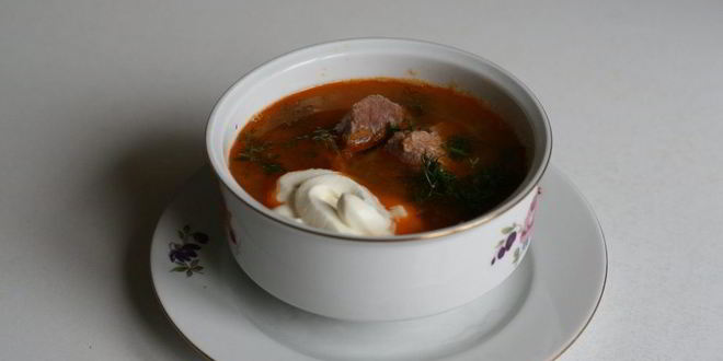 Рецепт Солянки из квашеной капусты с мясом