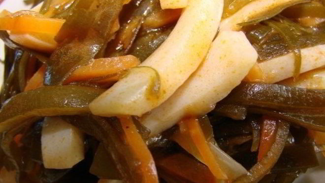 Рецепт солянки из морской капусты