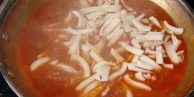 Рецепт солянки из морской капусты