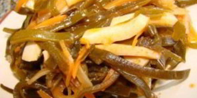 Рецепт солянки из морской капусты