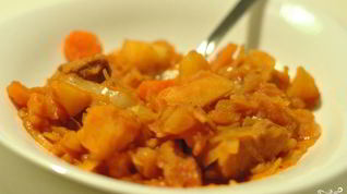 Рецепт Солянки из свежей капусты с картошкой