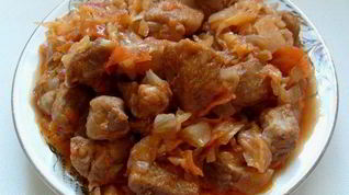 Рецепт Солянки из свежей капусты с мясом