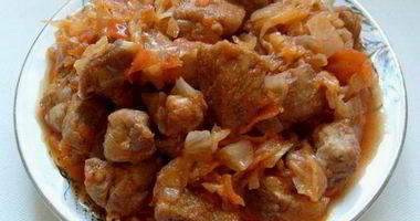 Рецепт Солянки из свежей капусты с мясом