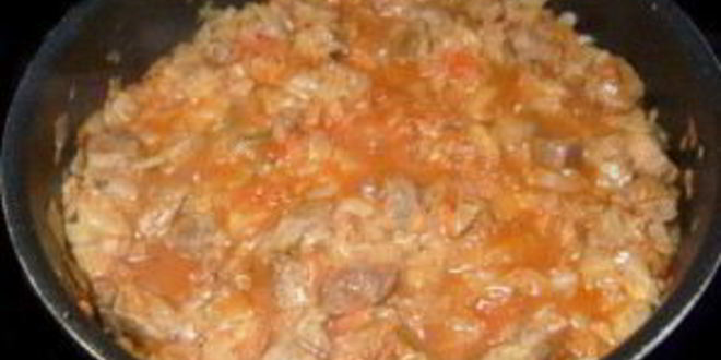 Рецепт солянки из свежей капусты с мясом