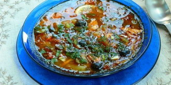 Рецепт Солянки ленинградской