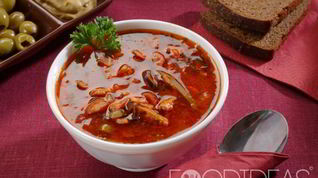 Рецепт Солянки мясной сборной