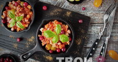 Рецепт Солянки на сковороде