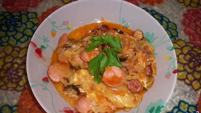 Рецепт солянки на второе