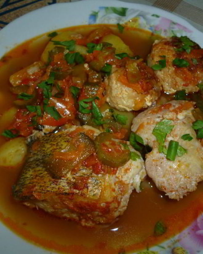 Рецепт солянки рыбной