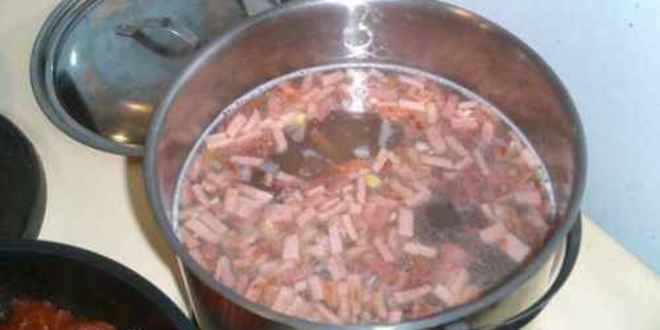 Рецепт солянки с черносливом