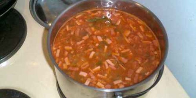 Рецепт солянки с черносливом