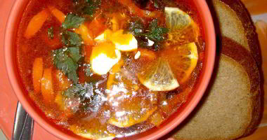 Рецепт Солянки с фасолью