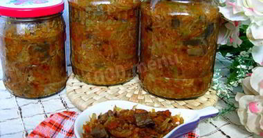 Рецепт Солянки с грибами на зиму