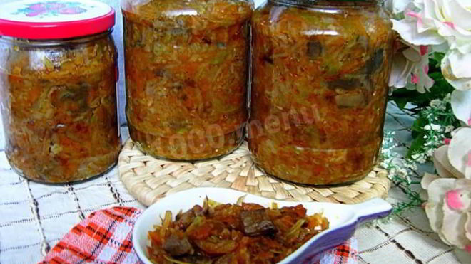 Рецепт солянки с грибами на зиму
