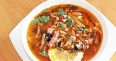 Рецепт Солянки с колбасой