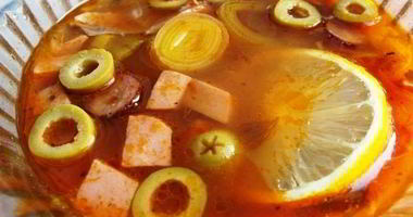 Рецепт Солянки с копченой курицей