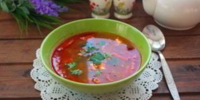 Рецепт солянки с курицей и колбасой