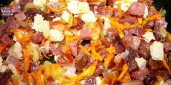 Рецепт солянки сборной мясной с картошкой