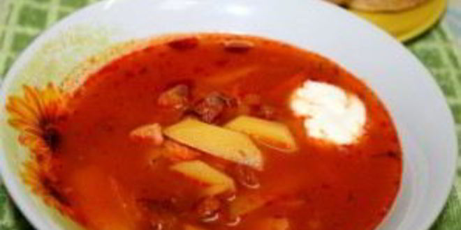 Рецепт солянки сборной мясной с картошкой