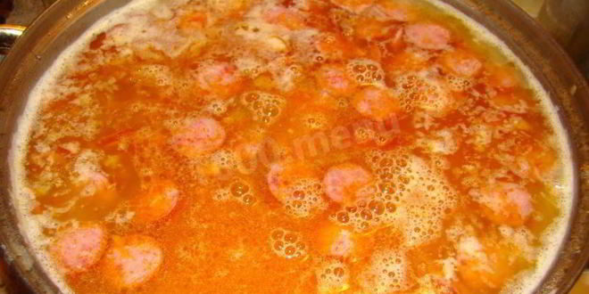 Рецепт супа классическая сборная мясная солянка