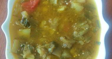 Рецепт Супа из баклажанов и болгарского перца