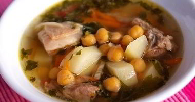 Рецепт Супа из баранины и нута