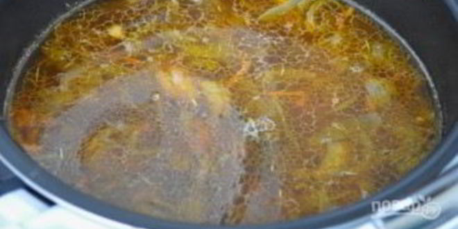 Рецепт супа из черной чечевицы с индейкой