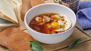 Рецепт Супа из грибов с уткой