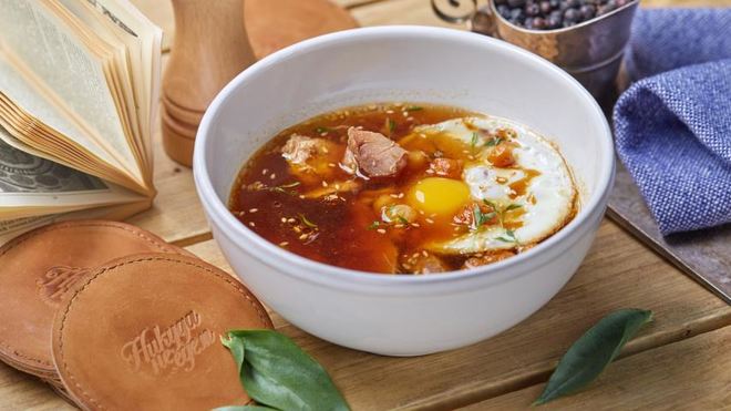 Рецепт супа из грибов с уткой