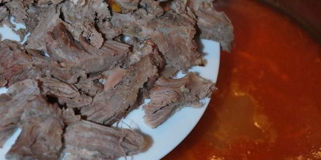 Рецепт густого супа харчо с айвой