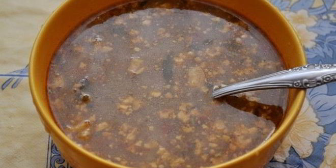 Рецепт Харчо из говядины с помидорами