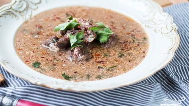 Рецепт харчо из говядины в мультиварке