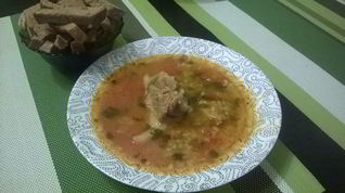 Рецепт Харчо на телячем бульоне