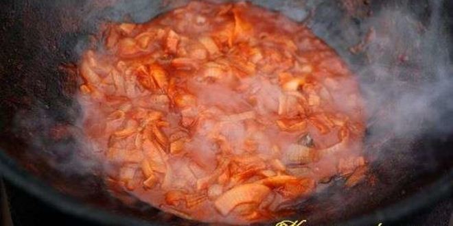 Рецепт харчо в казане