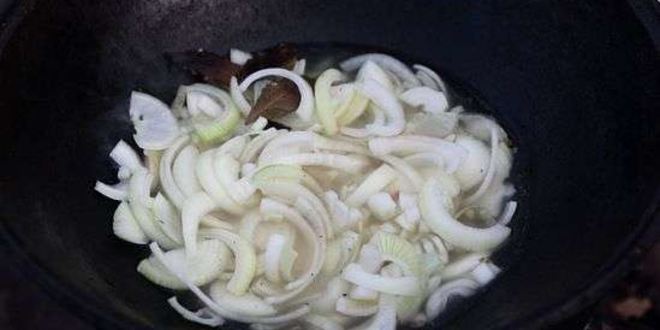 Рецепт харчо в казане