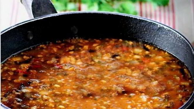 Рецепт постного супа харчо