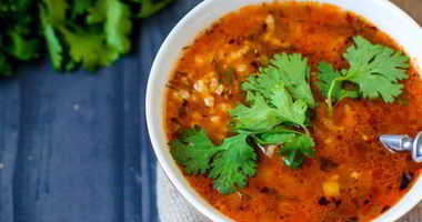 Рецепт Супа Харчо с айвой и фасолью