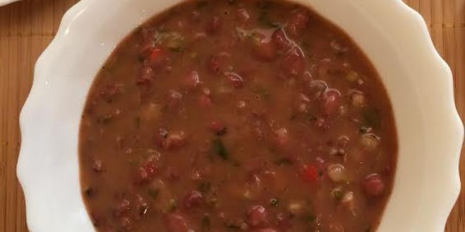Рецепт супа лобио из красной фасоли