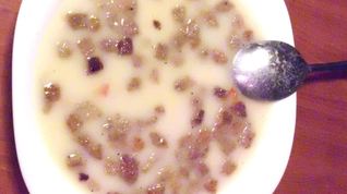 Рецепт Белого супа-пюре по-баварски