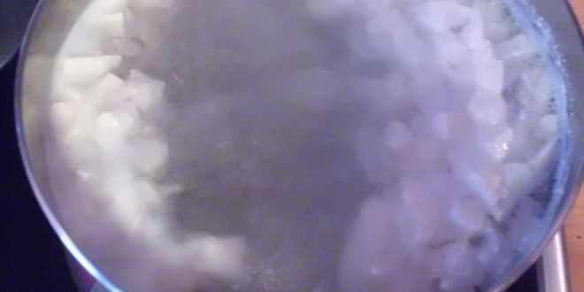 Рецепт белого супа-пюре по-баварски