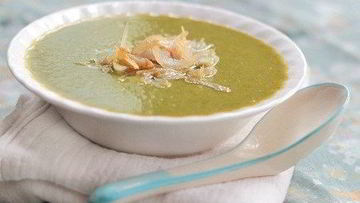 Рецепт Чечевичного супа-пюре со шпинатом