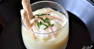 Рецепт Горохового супа-пюре с копченостями