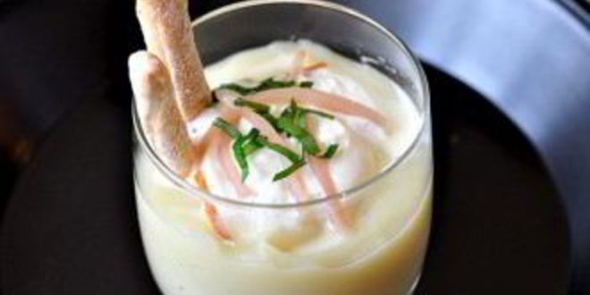 Рецепт горохового супа-пюре с копченостями