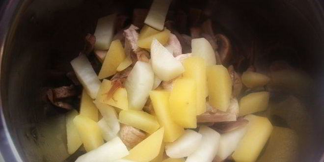 Рецепт грибного супа-пюре