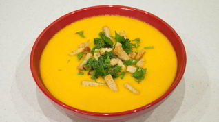 Рецепт Морковного супа-пюре постного